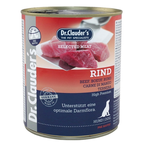 Hrana umeda Caini, 800 g, cu Vita, Dr. Clauder`s Selected Meat