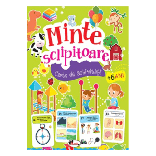 Minte sclipitoare. Carte de activitati +6 ani - Dreamland Publications, editura Aramis