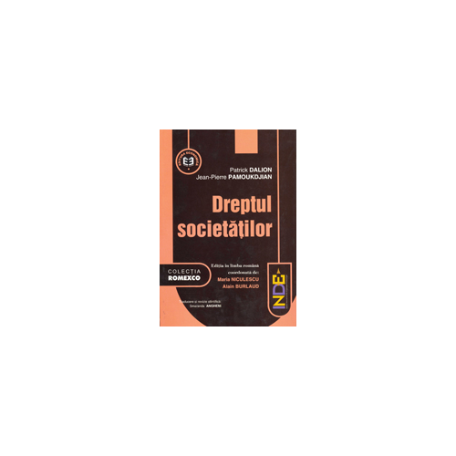 Dreptul societatilor, colectia Romexco - Patrick Dalion Jean-Pierre Pamoukdjian