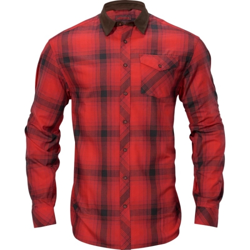 Camasa De Vanatoare Driven Hunt Flannel Shirt Red/Black Harkila