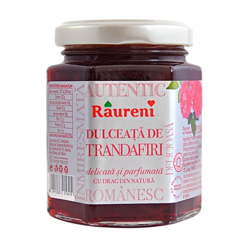 Dulceata de trandafiri, 250 g, Raureni