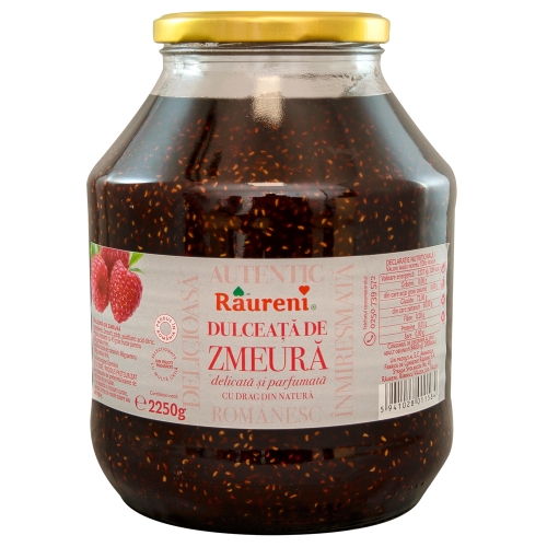 Dulceata zmeura 2250 g, Raureni