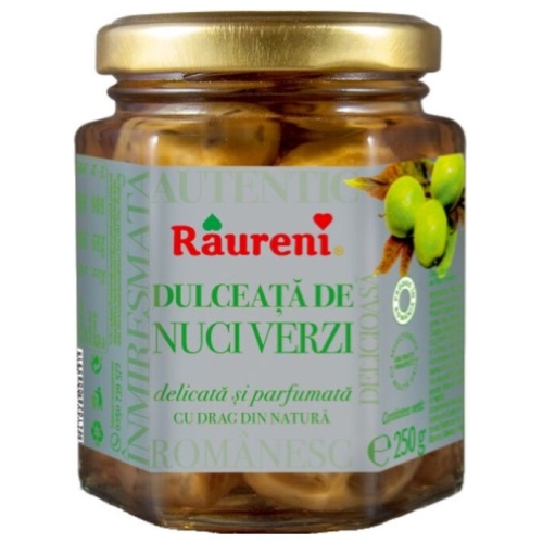 Dulceata de nuci verzi 250g, Raureni