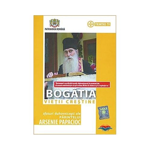 DVD Bogatia vietii crestine. Arsenie Papacioc