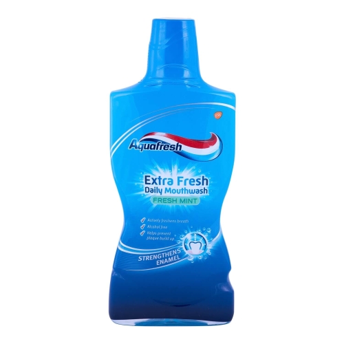 Aquafresh Apa de gura Extra Fresh Mint, 500 mlpe grupdzc.ro✅. Descopera gama copleta de produse la oferte speciale✅!