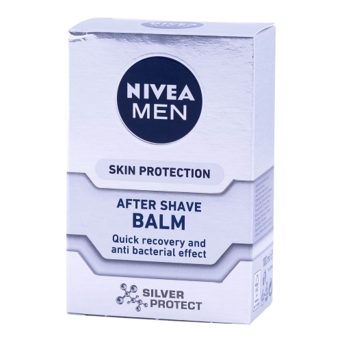 Nivea Men After Shave Balsam Silver Protect, 100 ml After Shave Nivea Men grupdzc