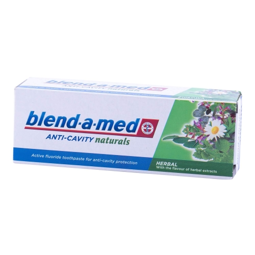 Blend-a-med Anti-cavity Naturals Herbal, 50 mlpe grupdzc.ro✅. Descopera gama copleta de produse la oferte speciale✅!