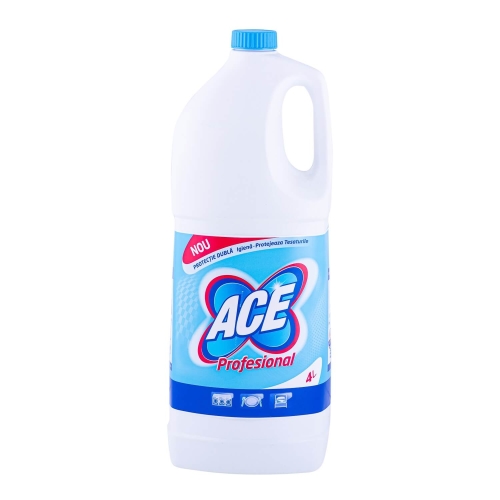 Ace Clor Inalbitor Profesional, 4 L. Produs pentru curatare si igienizare haine si rufe