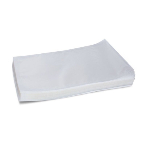 Set 100 pungi netede pentru masinile de vidat, grosime 95 microni, dimensiuni 250x350mm