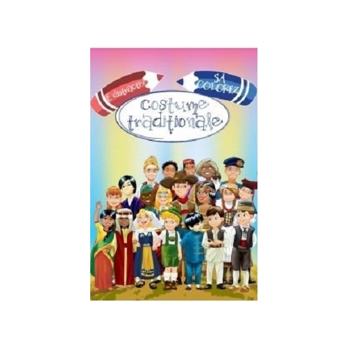 E distractiv sa colorez costume traditionale - Adrian Barbu