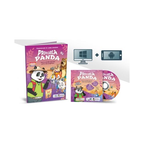 Educarea limbajului. Provocarea Panda, EDU, Auxiliare Clasa Pregatitoare, Comunicare in limba romana