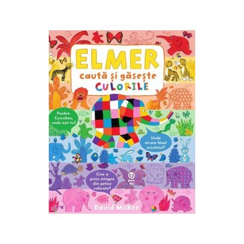 Elmer. Cauta si gaseste culorile - David McKee