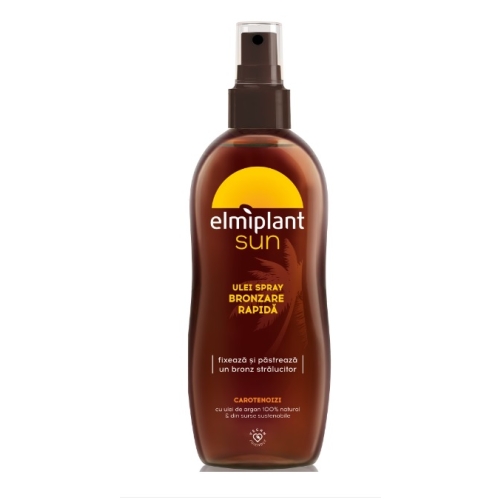Elmiplant Sun Ulei spray bronzare rapida, fara SPF, 150 ml