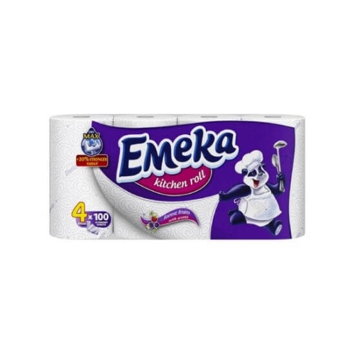 Emeka Role de bucatarie cu fructe de padure, 3 straturi, 4 role. Produse curatare bucatarie, Solutii curatare casa