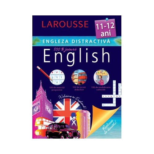 Engleza distractiva 11-12 ani - Larousse