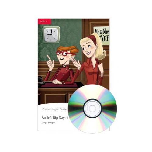 English Readers Level 1. Sadie's Big Day At The Office Book + CD - Tonya Trappe