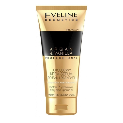 Eveline Cosmetics Crema de maini Argan si Vanilie Professional Luxury, 100 ml, Produse de igiena si ingrijire corp