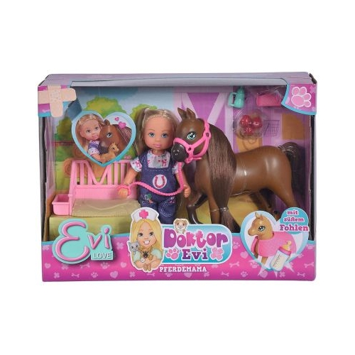 Papusa Evi veterinar cu calut si manz, Steffi Love