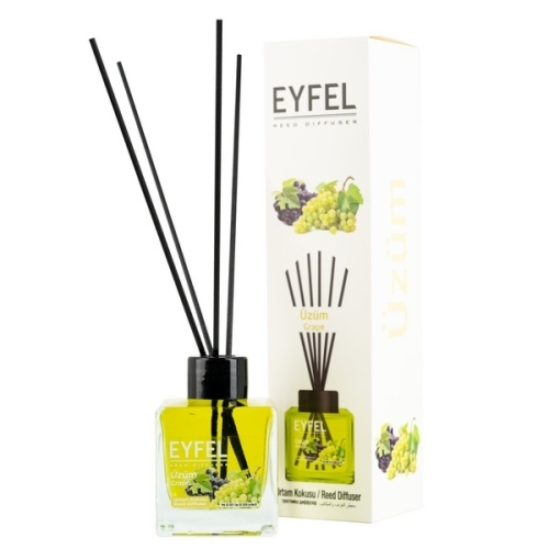 Odorizant camera cu betisoare aroma de STRUGURI 120 ml, Eyfel 