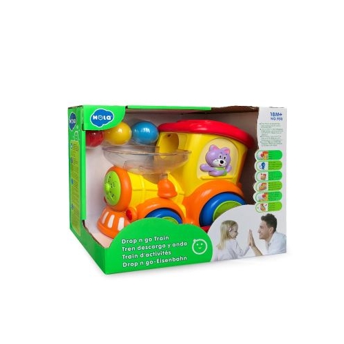 Locomotiva cu bile cu sunete si lumini, Hola