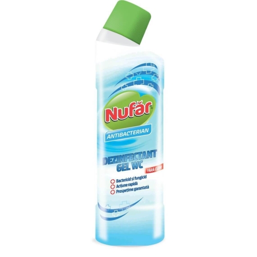 Nufar dezinfectant gel fara clor pentru toaleta, 750 mlpe grupdzc.ro✅. Descopera gama copleta de produse la oferte speciale✅!