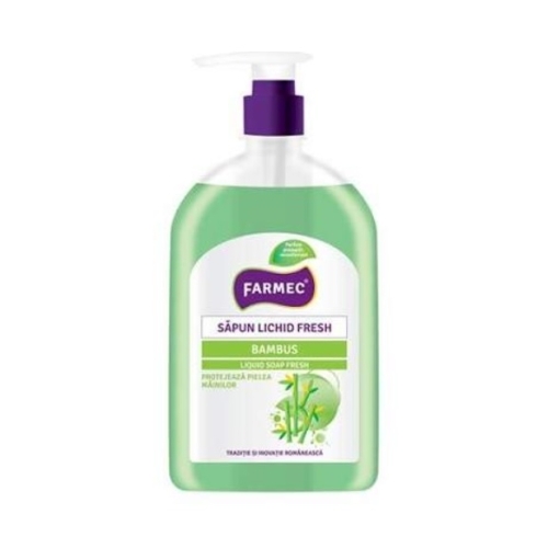Farmec Sapun Lichid bambus, 500 ml