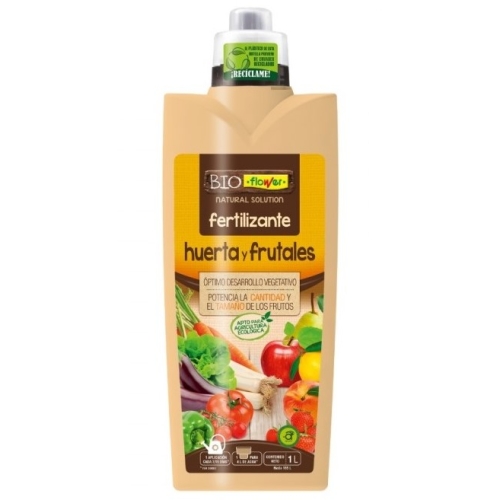 Fertilizant lichid ecologic pentru fructe si legume, 1l, Bio Flower