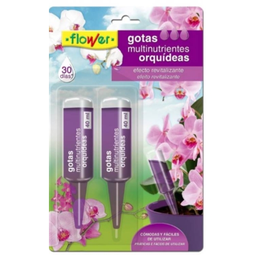 Fertilizant lichid orhidee, 2x40 ml, Flower