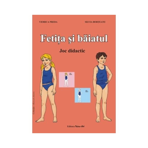 Fetita si baiatul, joc didactic. Mapa educativa - Viorica Preda