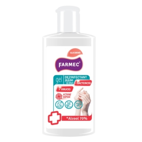 Farmec Gel igienizant maini alcool 70%, 150 ml