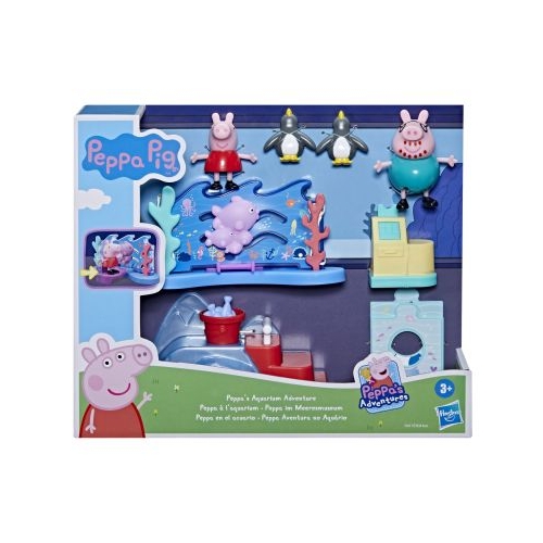 Figurina Peppa Pig si aventura de la acvariu, Peppa Pig