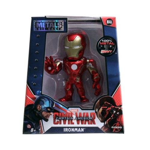 Figurina metalica Marvel-Iron Man, JadaToys