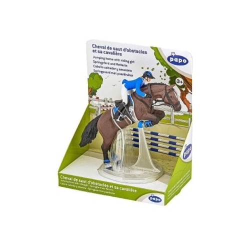 Figurina Cal sarind cu jocherita, Papo