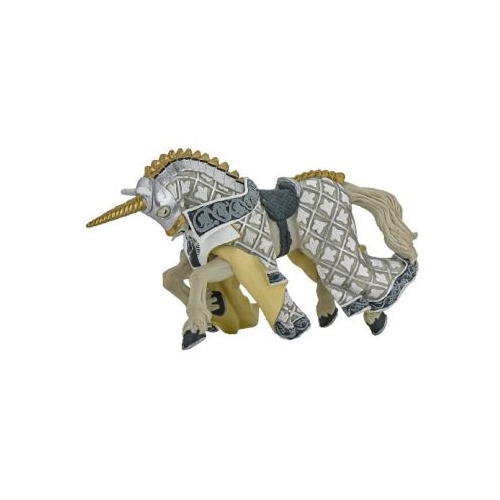 Figurina Calul cavalerului Unicorn, Papo