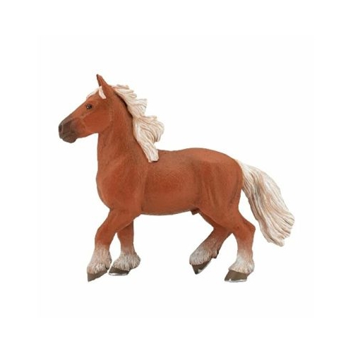 Figurina Calul Comtois, Papo