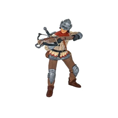 Figurina Cavaler cu arbaleta, rosu