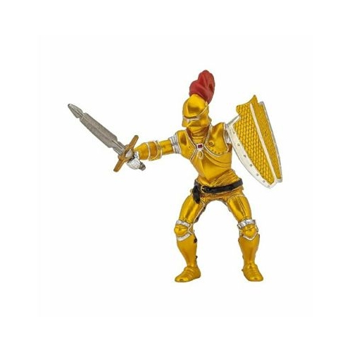 Figurina Cavaler in armura aurie, Papo