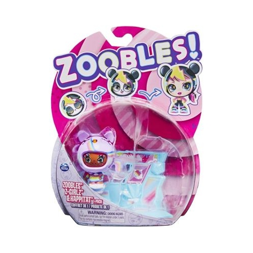 Figurina de transformare Z-Girlz Unicorn, Zoobles