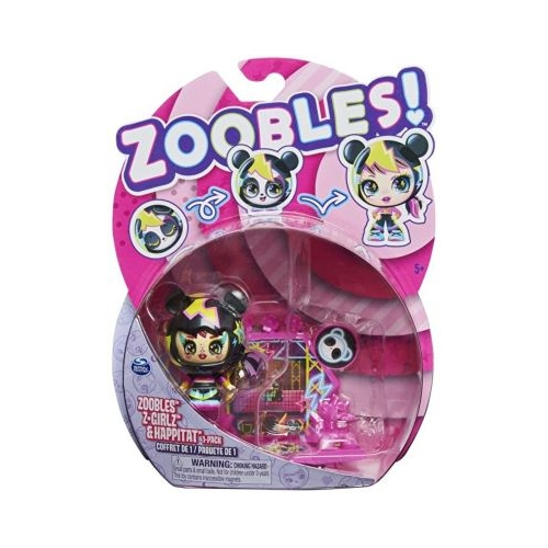 Figurina de transformare Z-Girlz Ursulet panda, Zoobles