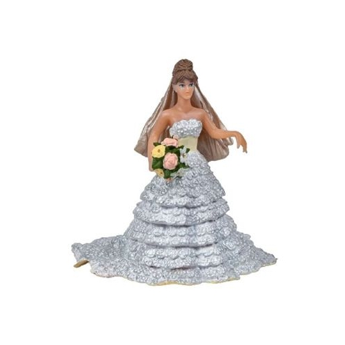 Figurina Mireasa cu rochie din dantela, Papo