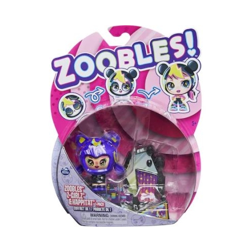 Figurina de transformare Z-Girlz Fetita Pisicuta Zoobles