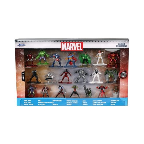 Nanofigurine Marvel set