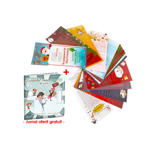 Paletar „In asteptarea lui Mos Craciun” + Jurnalul meu magic de iarna, clasa a IV-a