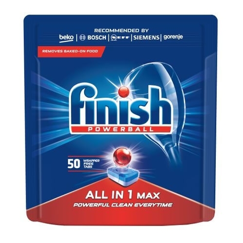 Finish Detergent de vase pentru masina de spalat All in One Max, 50 tabletepe grupdzc.ro✅. Descopera gama copleta de produse la oferte speciale✅!