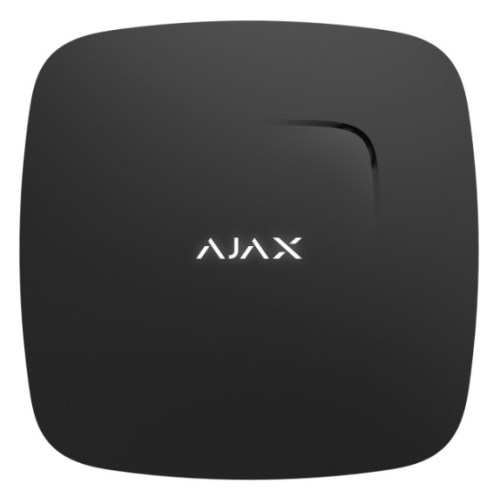 Detector de incendiu wireless FireProtect Plus, negru, Ajax