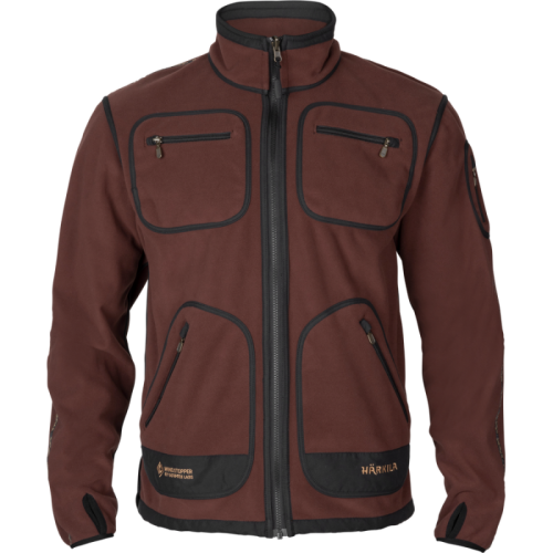 Jacheta Fleece Vanatoare Harkila Kamko Green/Bordeaux