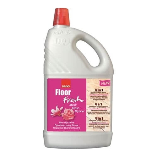 Sano Detergent pentru pardoseli Floor Fresh Musk, 2lpe grupdzc.ro✅. Descopera gama copleta de produse la oferte speciale✅!