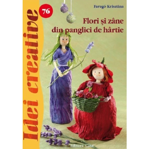 Flori si zane din panglici de hartie