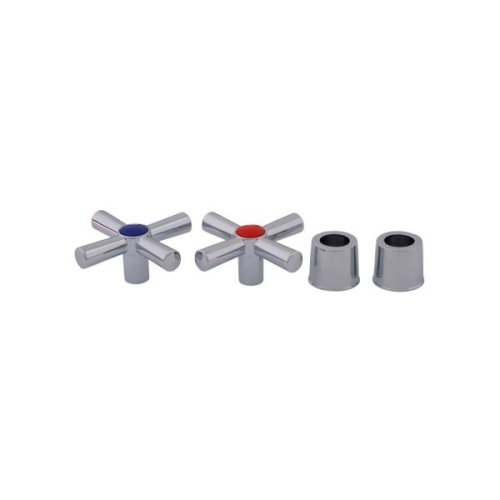 Manere baterie zinc apa rece-calda 2 buc FLOW FMB 294ZP 