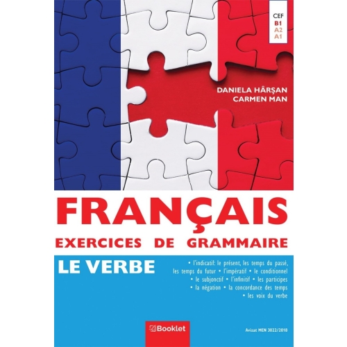 Francais Exercices de Grammaire 2. Le Verbe - Daniela Harsan, editura Booklet